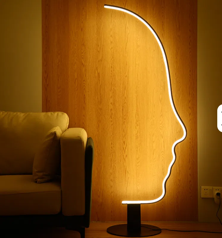 Silhouette Design Floor Lamp