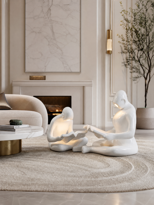 Scribe Design Sculpture Lamp