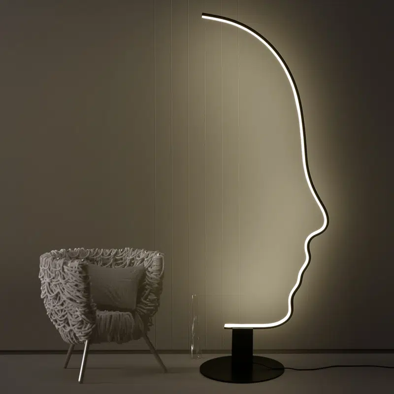 Silhouette design Floor Lamp